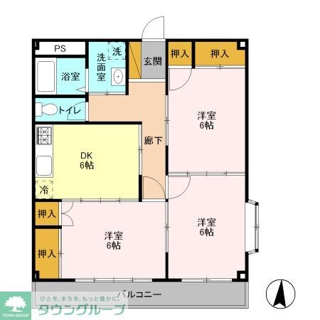 ブライトシャインの物件間取画像