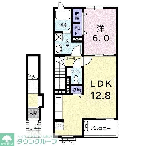 グラース・アビタシオンIIの物件間取画像