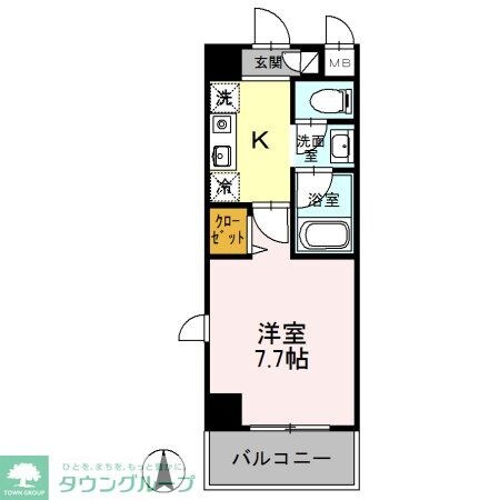 クリエール吉川の物件間取画像