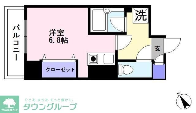 ラフィーヌ南流山の物件間取画像