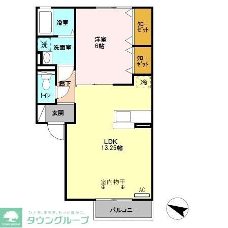 ノクターンの物件間取画像