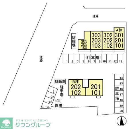 プランドール谷中 Aの物件内観写真