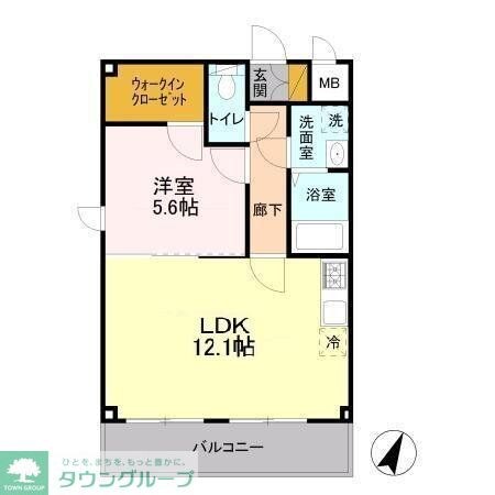 ファースト クライムの物件間取画像