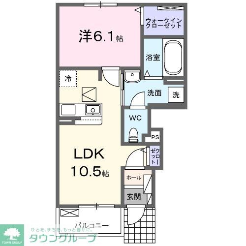ヤングウッズ柏の葉IIの物件間取画像