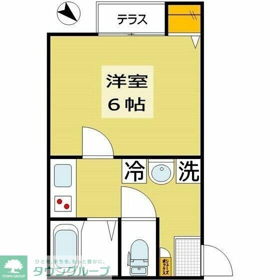 シャルムコートの物件間取画像