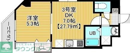 金太郎ヒルズ340の物件間取画像