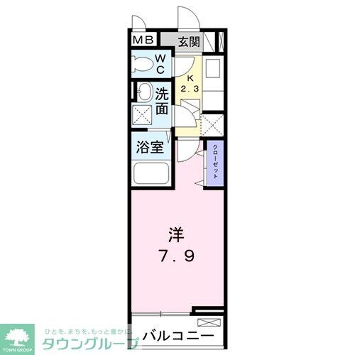 シリウス柏の物件間取画像