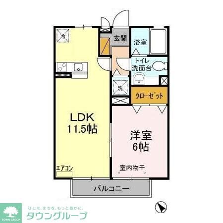 マミーパレスの物件間取画像