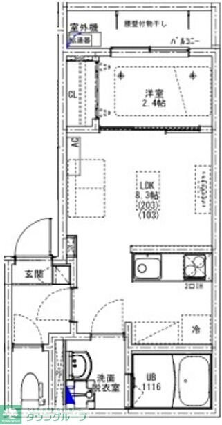 KEIAI RESIDENCE 新柏の物件間取画像