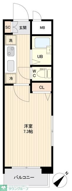 プライムアーバン行徳Iの物件間取画像