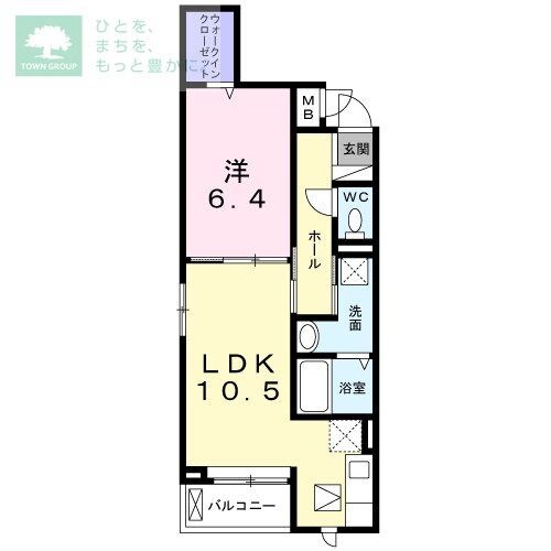 ポラリスの物件間取画像