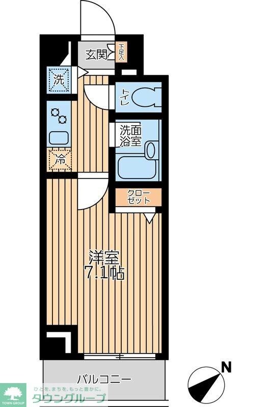 エマーレ行徳の物件間取画像