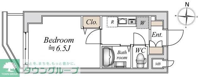 LaSante浦安の物件間取画像
