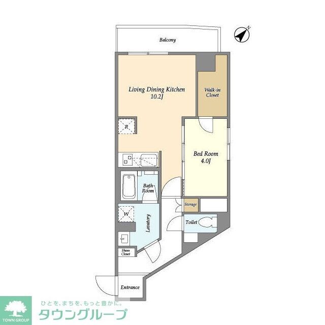 グランカーサ西葛西の物件間取画像