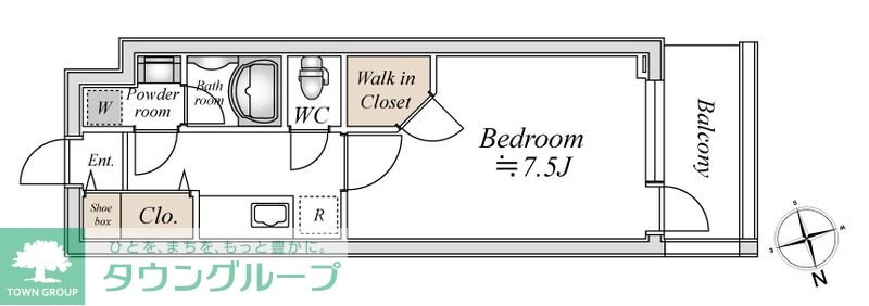 アンビックス・プリアの物件間取画像