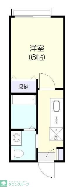 ハイツ凪の物件間取画像