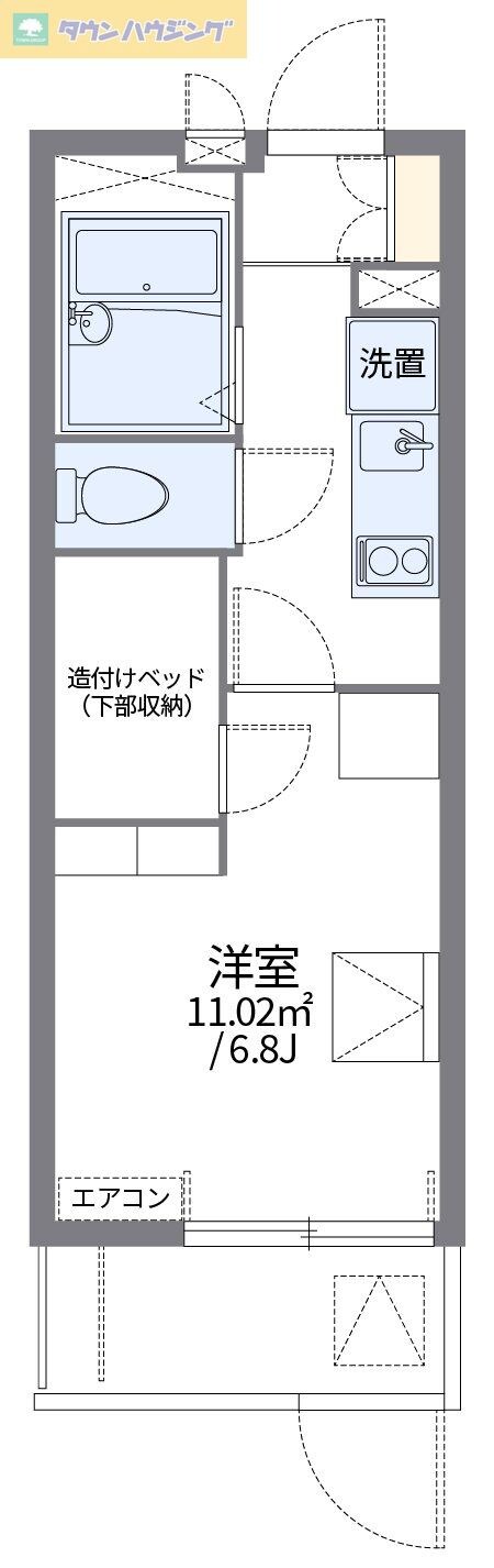 レオパレス八千代の物件間取画像