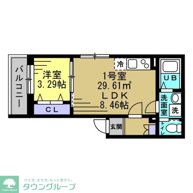 LD八千代中央の物件間取画像