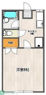 ハイツリベカIIの物件間取画像