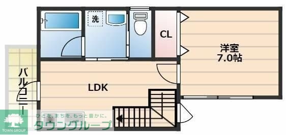 ツインズの物件間取画像