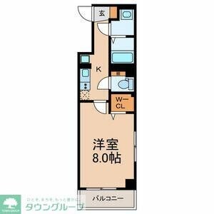 PETALS新宿の物件間取画像