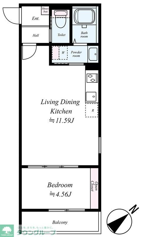 GRADUS八千代台Vの物件間取画像