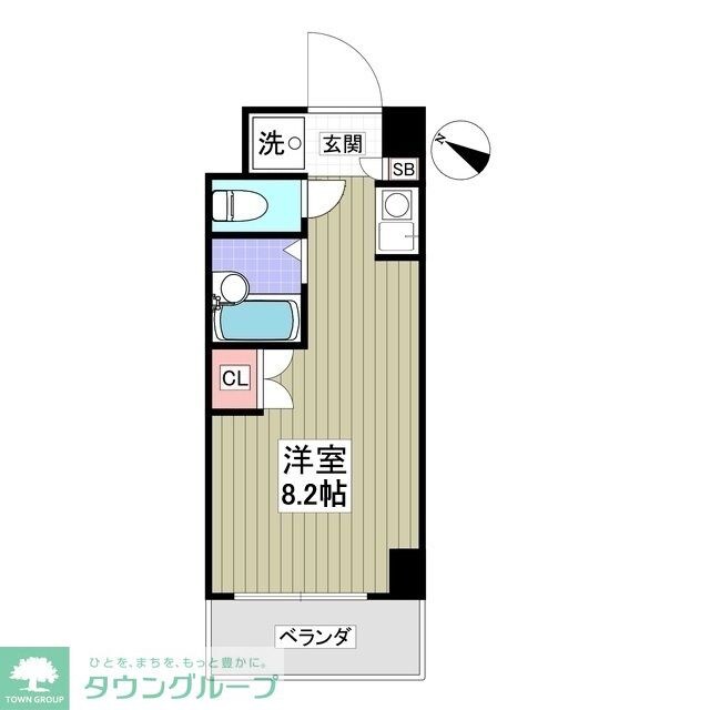 メゾン・ド・ディマンシェの物件間取画像