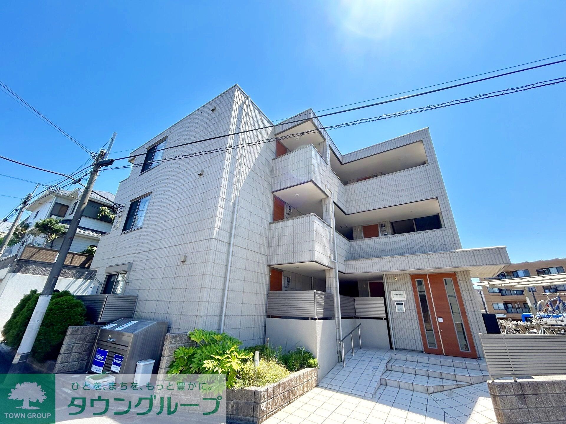 ロンボヌール稲毛の物件外観写真