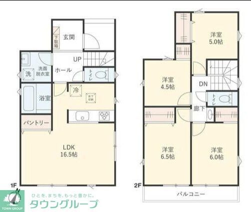 Sumai-to千葉市若葉区大宮台01の物件間取画像
