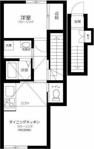 casa bonheurの物件間取画像