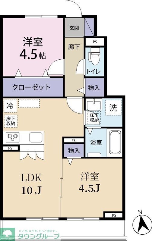 エトワールおおたかの物件間取画像