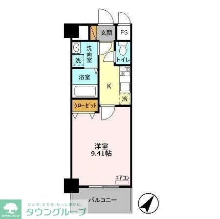 GRAND RISE 住居の物件間取画像