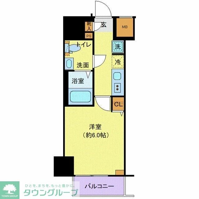 ジェノヴィア青砥スカイガーデンの物件間取画像