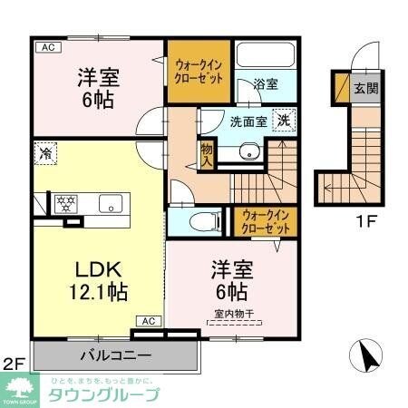ソラーナ フェリスの物件間取画像