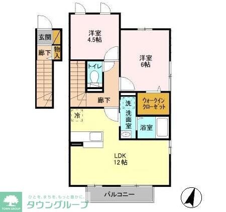 ピアファーレの物件間取画像