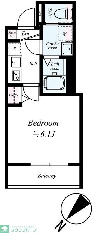 GRADUS柏IIの物件間取画像