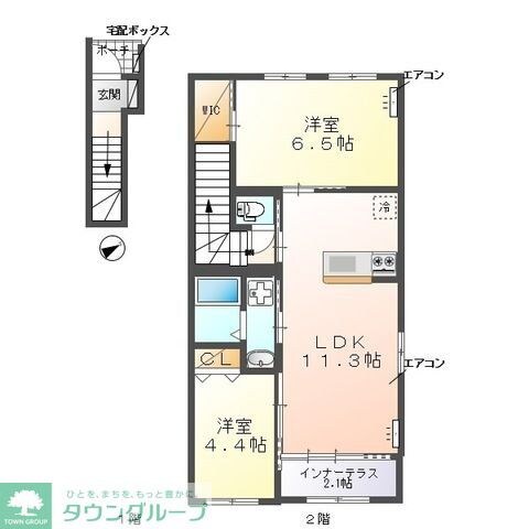 エターナルプレイスの物件間取画像