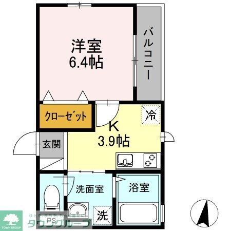 ブリーズ綾瀬の物件間取画像
