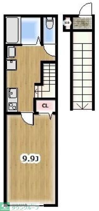 Olive Terrace西亀有の物件間取画像