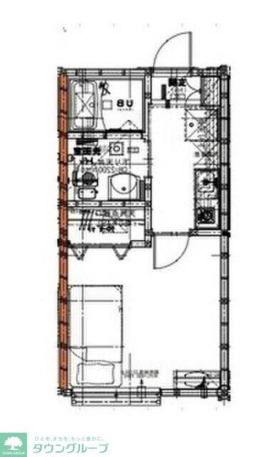 グランソフィア松戸の物件間取画像