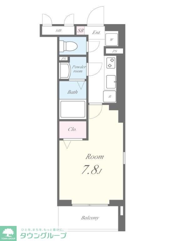 WINGの物件間取画像