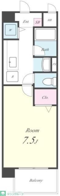 ソレアード新柏の物件間取画像