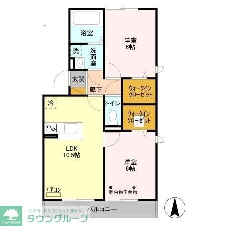 エミナンス IIIの物件間取画像