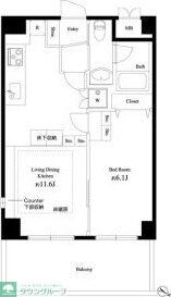 八潮PARKSQUAREの物件間取画像