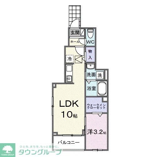 テルマエ大和の物件間取画像