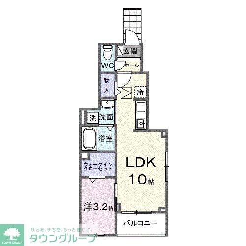 テルマエ大和の物件間取画像