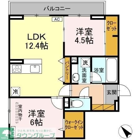 セレミュウの物件間取画像