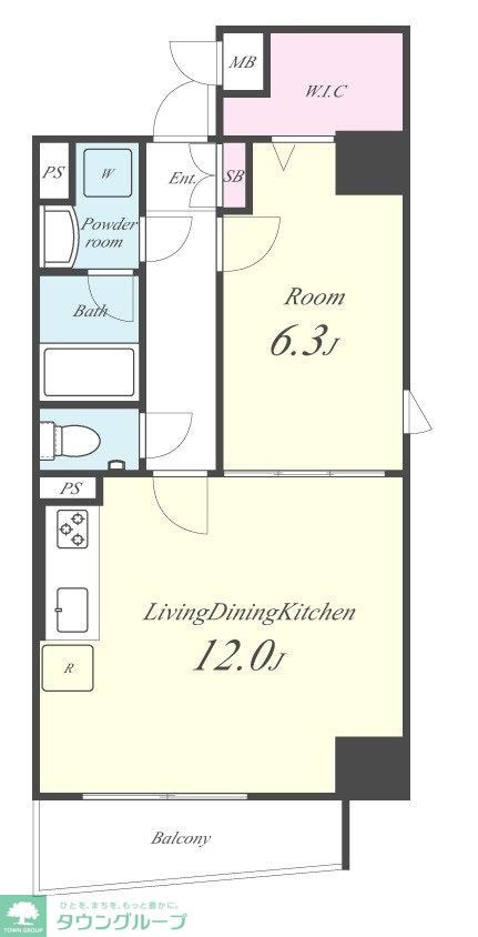 メディオ リオ 市川の物件間取画像