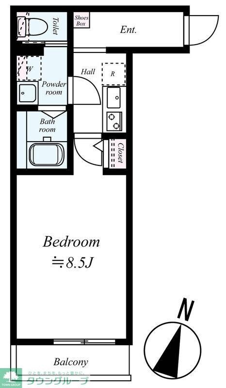 GRADUS元山の物件間取画像