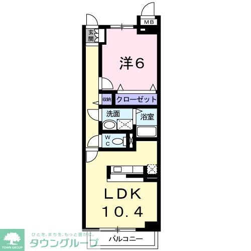 サンライズ ガーデンの物件間取画像